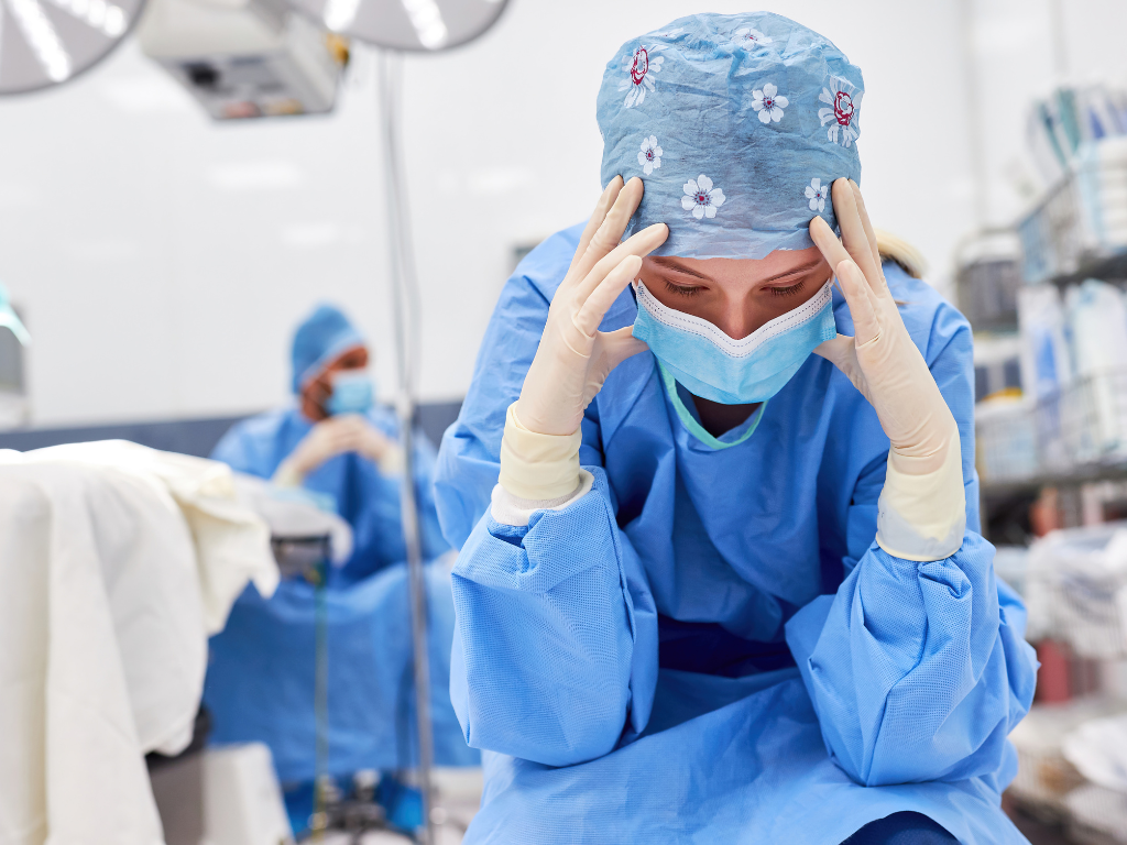 Nursing burnout signs